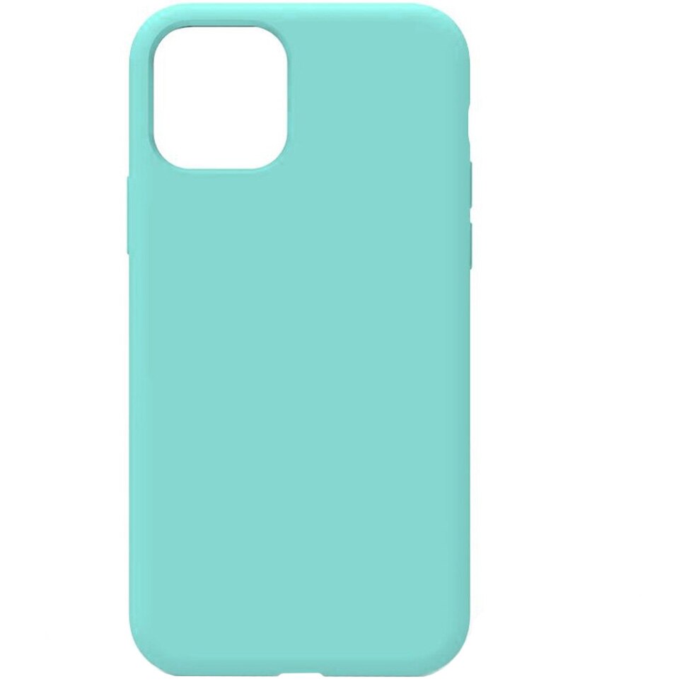 Husa Lemontti Liquid pentru iPhone 11 Pro Max, protectie 360°, Silicon, Tiffany Blue