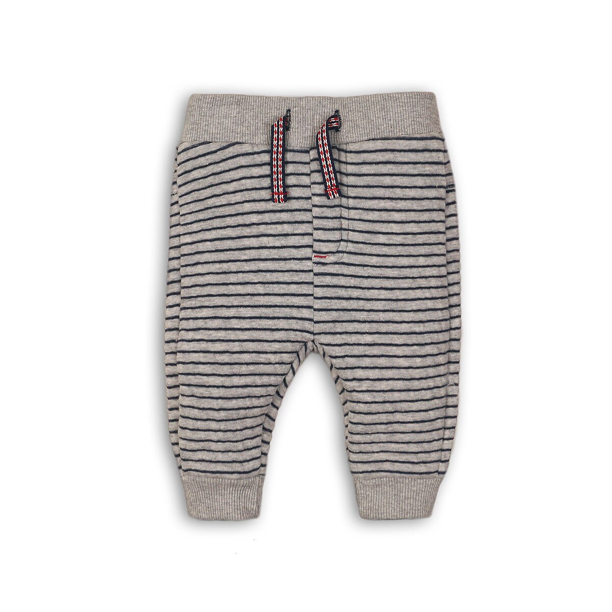 Pantaloni baieti, Dirkje, cu dungi, Fresh, gri, Gri/Negru