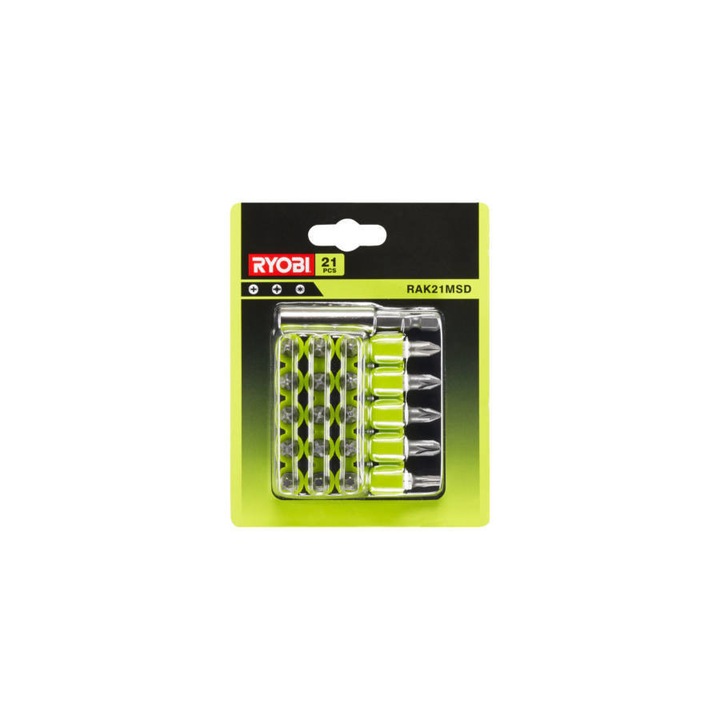 Ryobi RAK21MSD 21 db-os csavarozó szett (5132003304)
