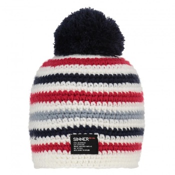 Caciula Sinner Gravehurst Beanie Alb Caciula Sinner Gravehurst Beanie Alb