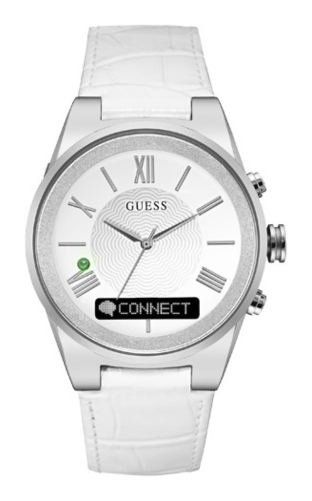 Ceas Analog cu o curea Metal, C0002MC1 GUESS, Argintiu