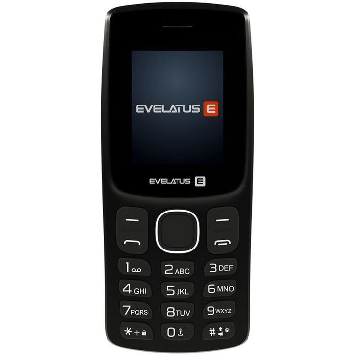Telefon mobil Evelatus EASY01, Negru