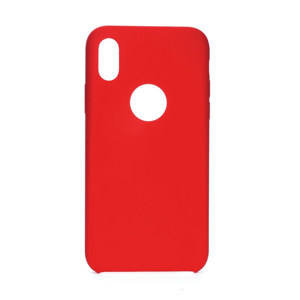 Husa Apple iPhone 11 Pro, Forcell silicon, interior textil, rosu