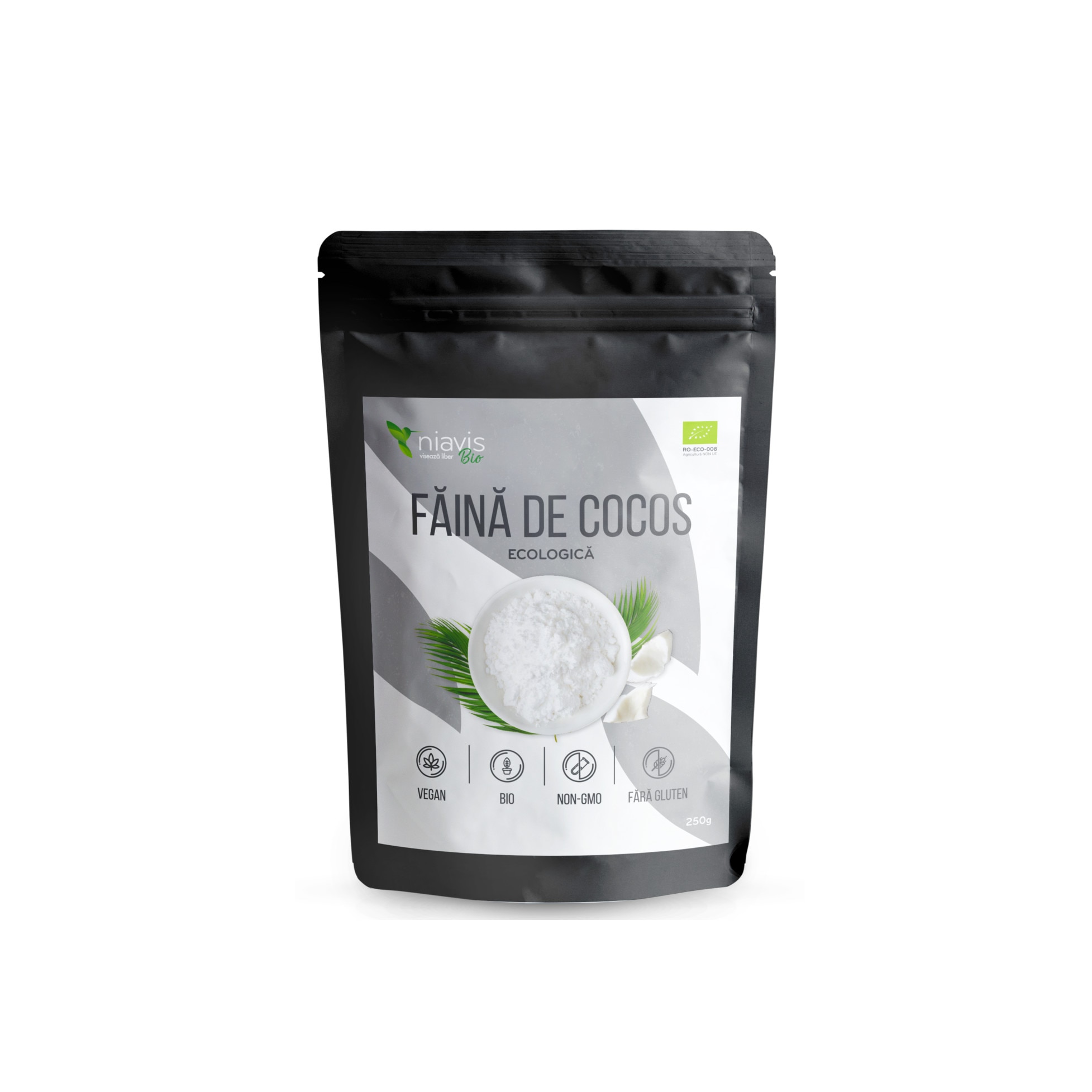 Faina de cocos eco/bio 250 g - Niavis