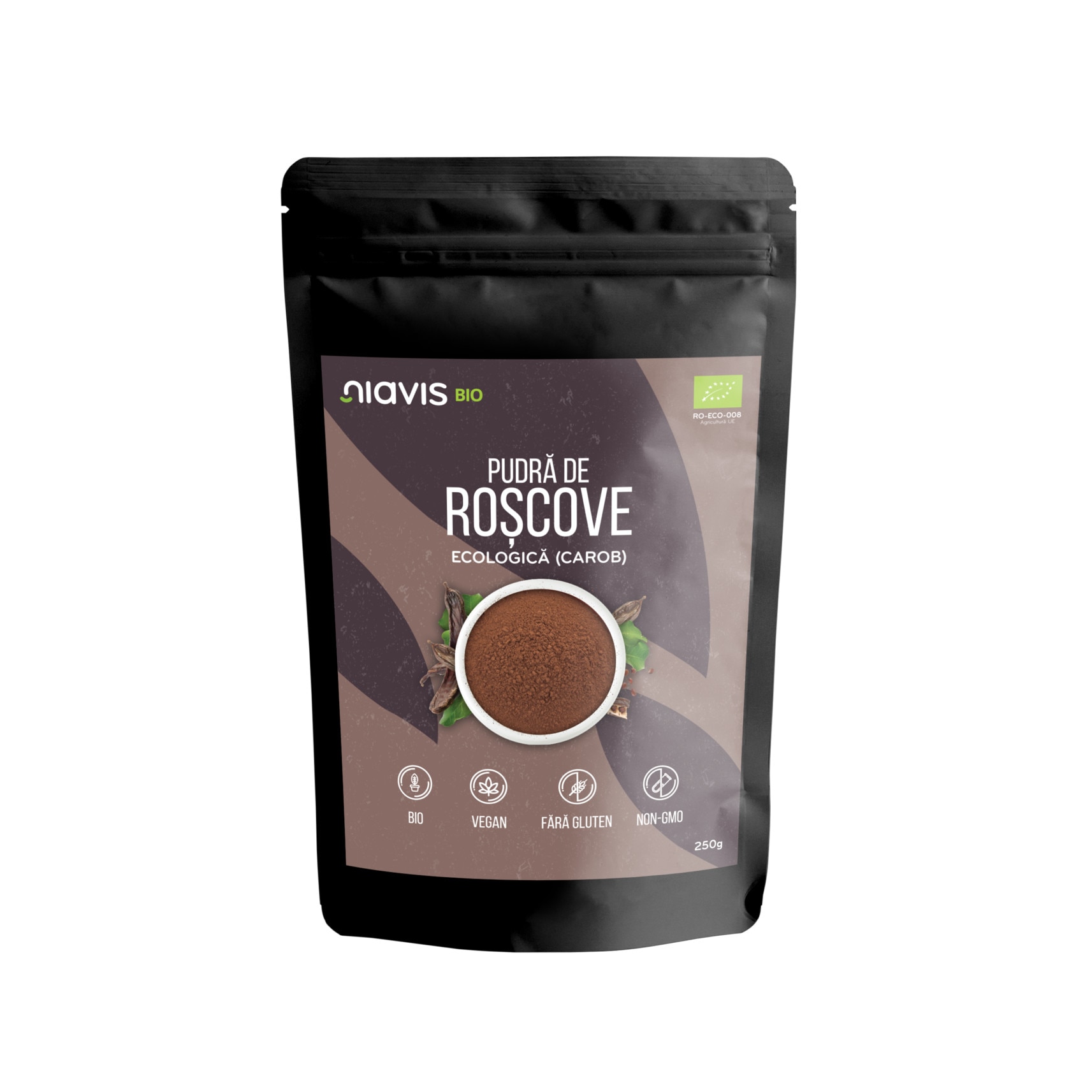 Roscove (Carob) pudra eco/bio 250 g - Niavis