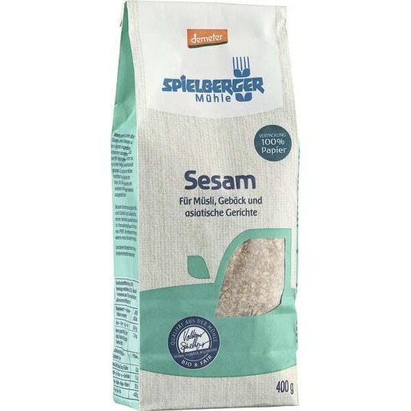 Seminte de Susan Integral Nedecojit Demeter Bio 400gr Spielberger