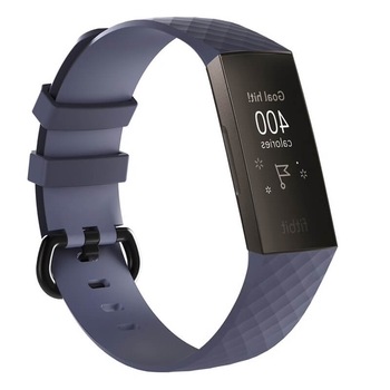 Curea Bratara Edman pentru Fitbit Charge 3 / 4, marimea S, Albastru inchis Curea Bratara Edman pentru Fitbit Charge 3 / 4, marimea S, Albastru inchis