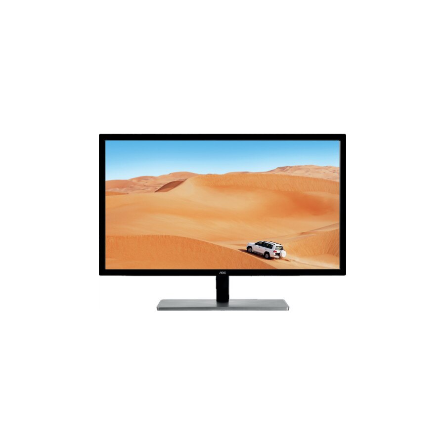 AOC Q27V4EA - LED monitor - 27 - 2560 x 1440 QHD @ 75 Hz - IPS - 250 cd/m²  - 1000:1 - 4 ms - HDMI, DisplayPort - speakers - black
