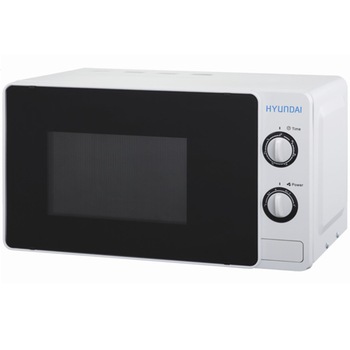Cuptor cu microunde Hyundai HY 20MX77, 700W, 20 L, Alb Cuptor cu microunde Hyundai HY 20MX77, 700W, 20 L, Alb