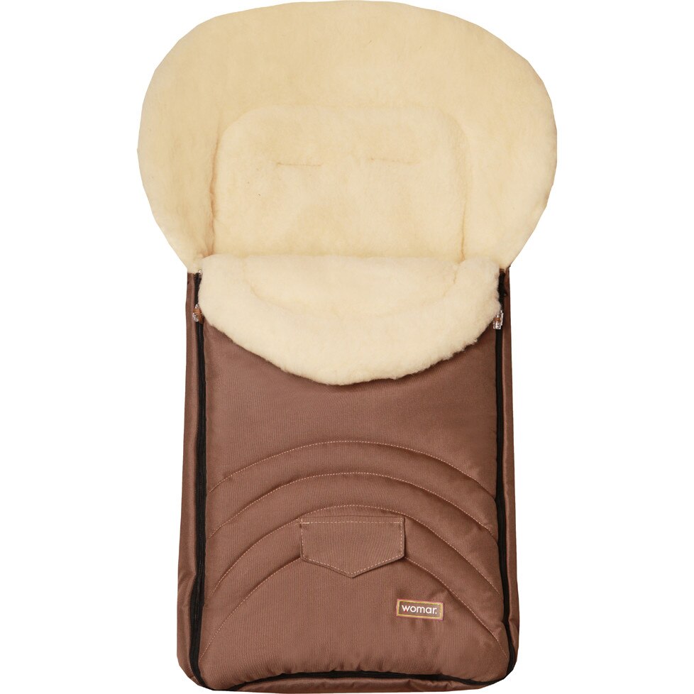 Sac de iarna Early Spring N8 din lana oaie, Womar Zaffiro, Maro