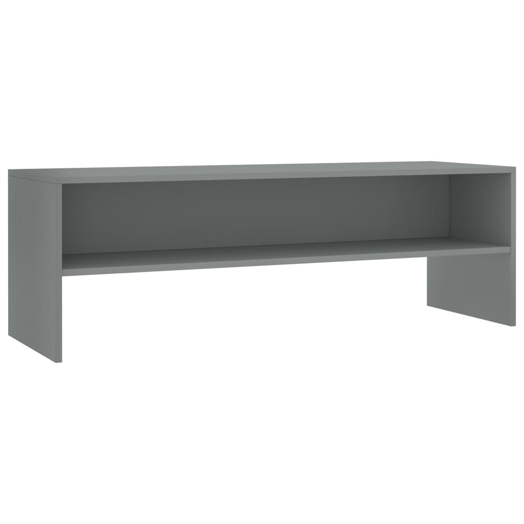 Comoda TV, vidaXL, PAL, Gri, 120 x 40 x 40 cm