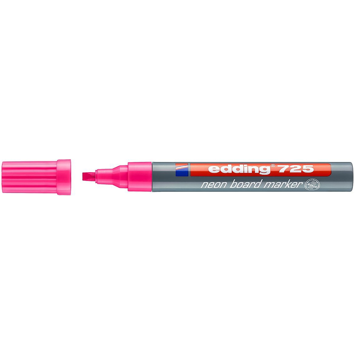 Marker Edding 725 neon pentru tabla varf 2-5mm roz