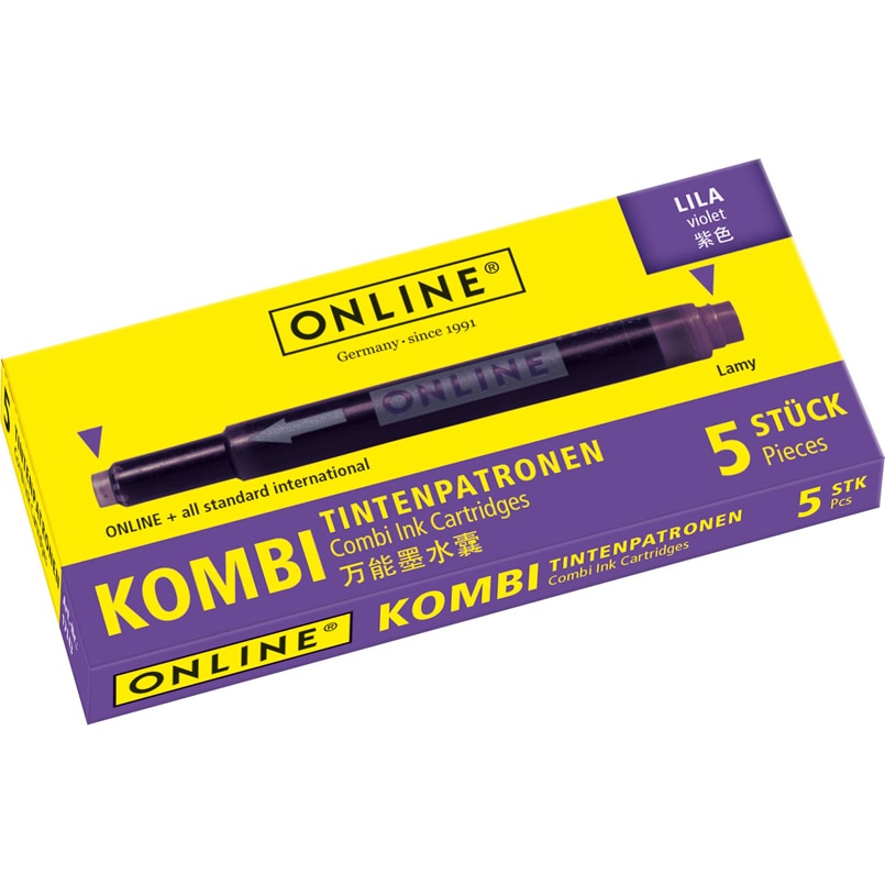 Patroane cerneala Combi mov 5buc/um
