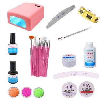 Kit unghii tehnice cu Gel color si Primer Unghii Kit unghii tehnice cu Gel color si Primer Unghii