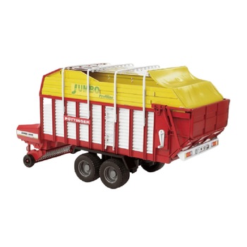 Trailer adunat fan Pottinger Jumbo 6600 Bruder rosu Trailer adunat fan Pottinger Jumbo 6600 Bruder rosu
