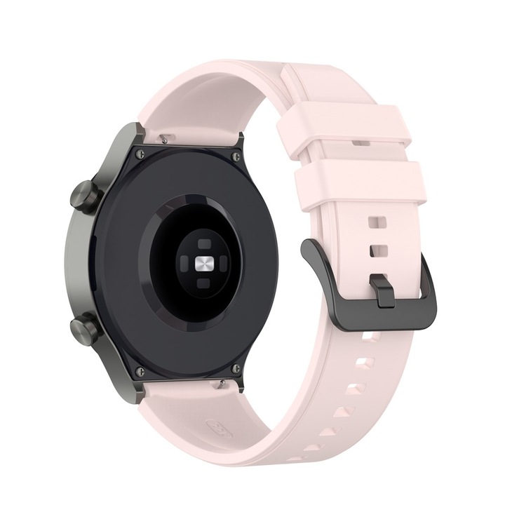 Силиконова Каишка TA TECH ARMOR за Xiaomi Amazfit GTR, 47 mm, Розов