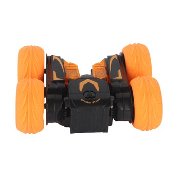 Masinuta de cascadorie dubla cu efecte luminoase - portocalie Masinuta de cascadorie dubla cu efecte luminoase - portocalie