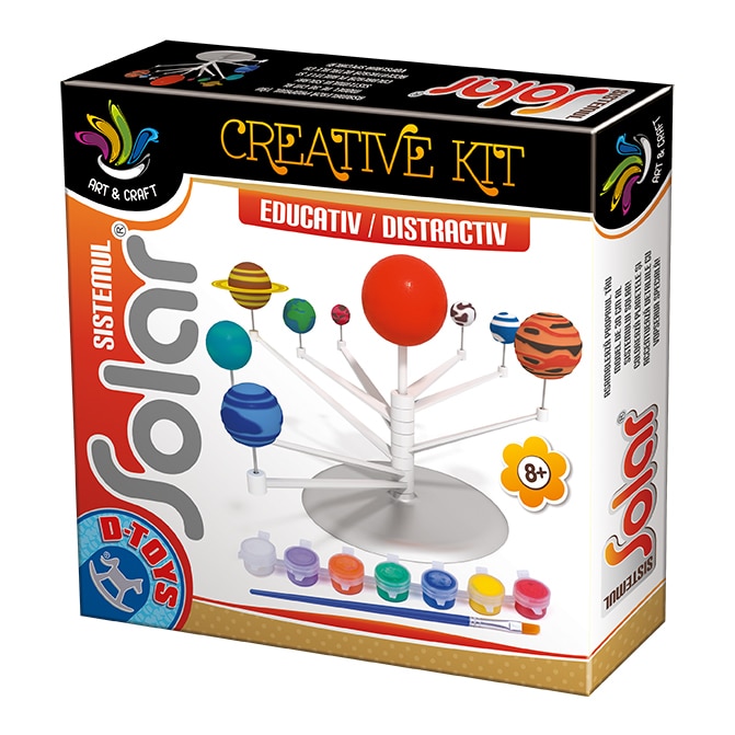 Set creativ D-Toys - Sistem Solar