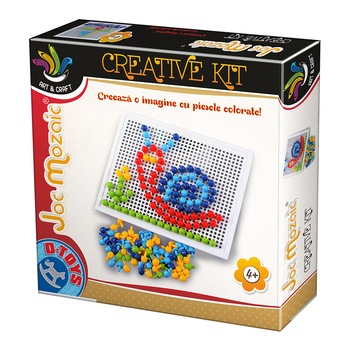 Set creativ D-Toys - Joc Mozaic Set creativ D-Toys - Joc Mozaic