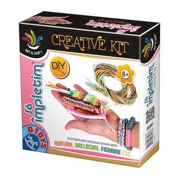 Joc creativ D-Toys - Sa impletim Joc creativ D-Toys - Sa impletim