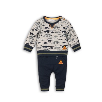 Set baieti, Dirkje, bluza si pantaloni, cu dinozauri,multicolor Set baieti, Dirkje, bluza si pantaloni, cu dinozauri,multicolor