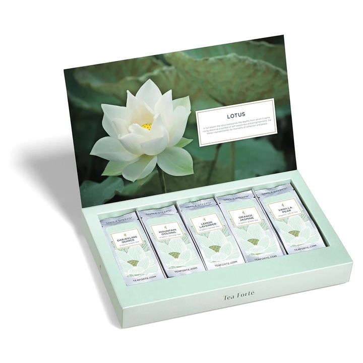 Cutie cu 15 infuzii de ceai Lotus