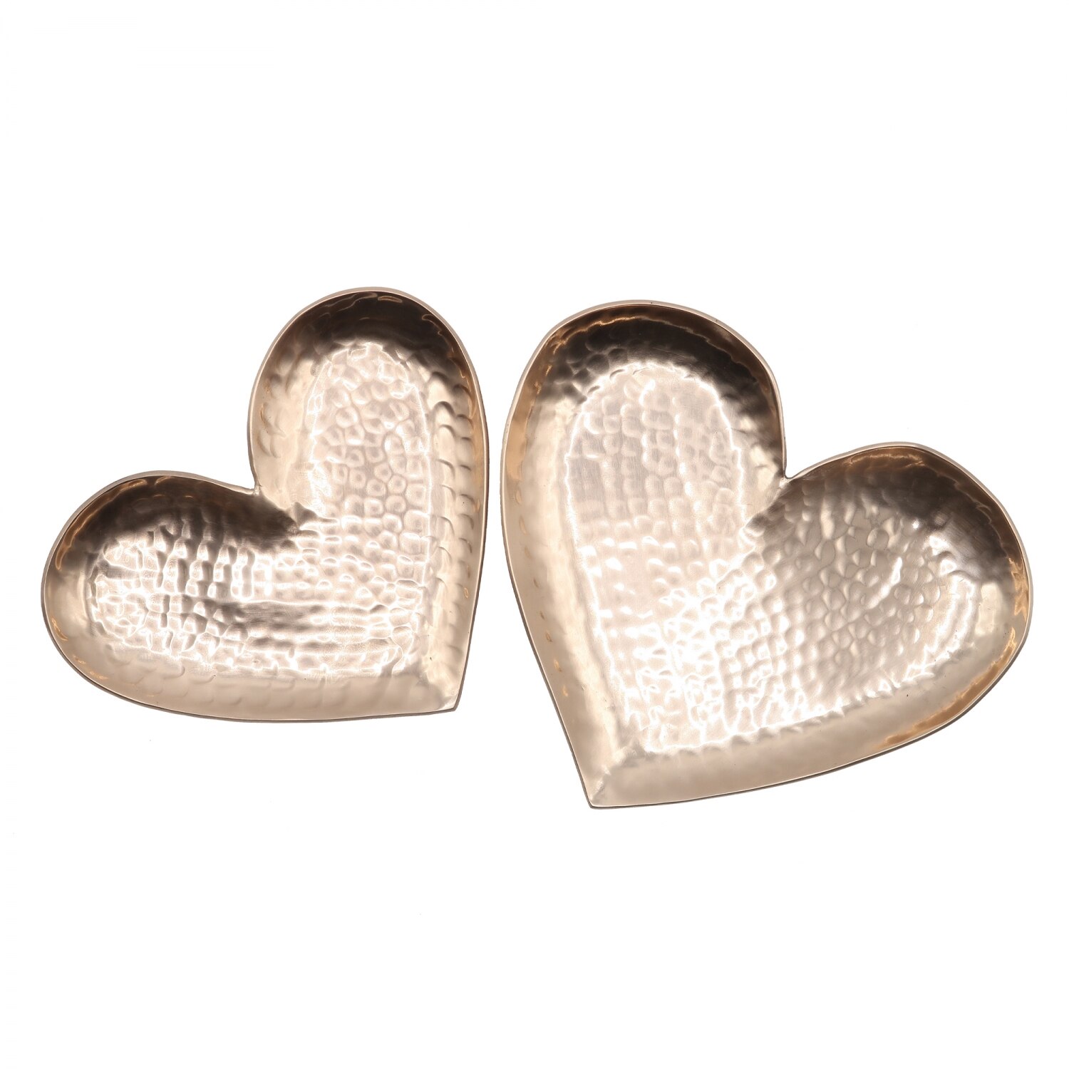 Set doua inimi, decoratiune Craciun