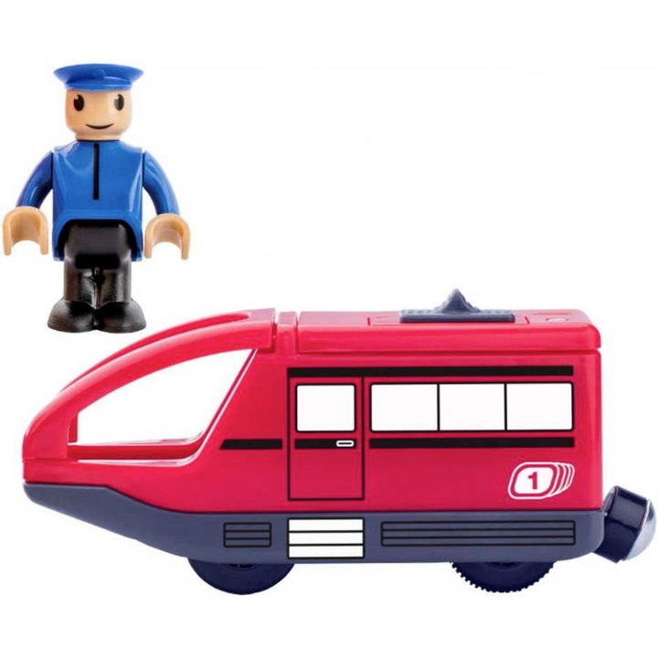 Elemes mozdony és masiniszta - favonat kiegészítő elem