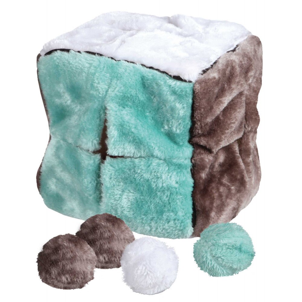 Jucarie Trixie Cub Cu 4 Mingi Plus Pentru Caini 21 × 21 × 21 cm 3613