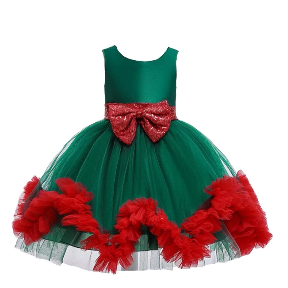 Rochie fata, DREAM BABY, verde