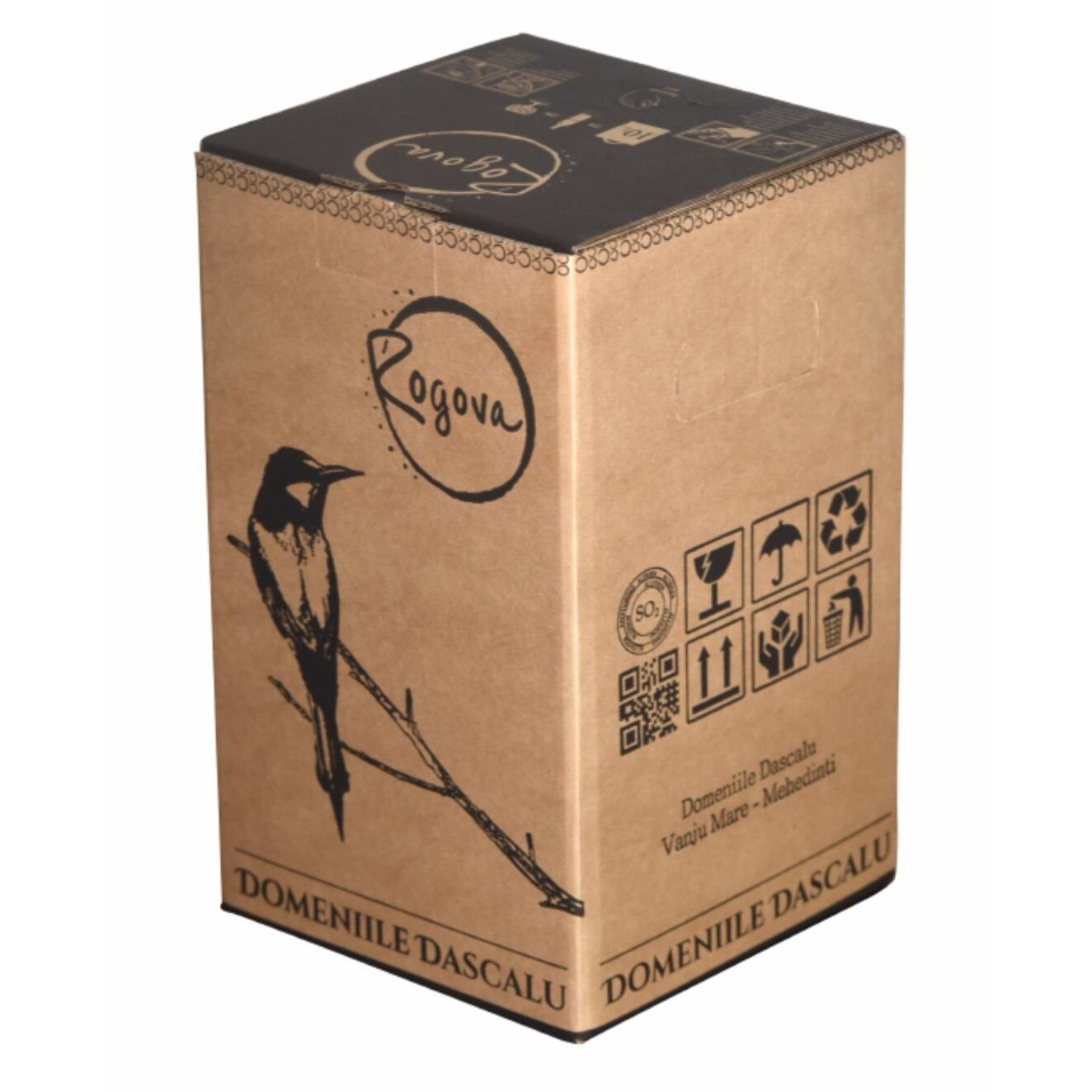 Vin Dascalu Vin Roze Demisec, Domeniile Dascalu, 2019, Feteasca Neagra, D.O.C ...