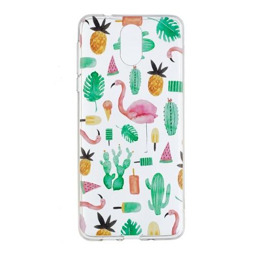 Husa silicon Nokia 3 2018, Nokia 3.1 model Flamingo,Tpu, Antisoc, Viceversa Multicolor