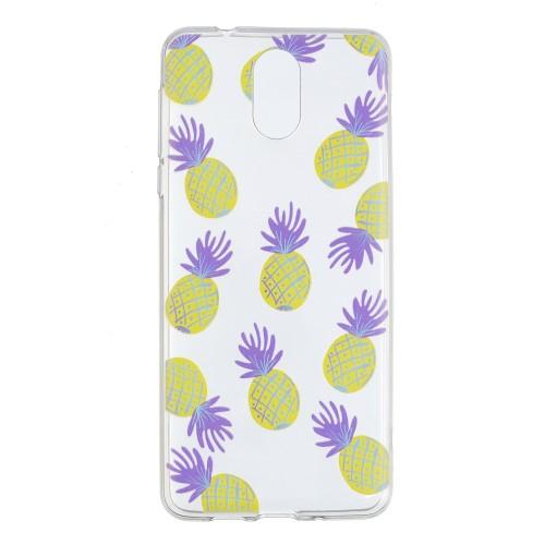 Husa silicon Nokia 3 2018, Nokia 3.1 model Pineapple,Tpu, Antisoc, Viceversa Multicolor