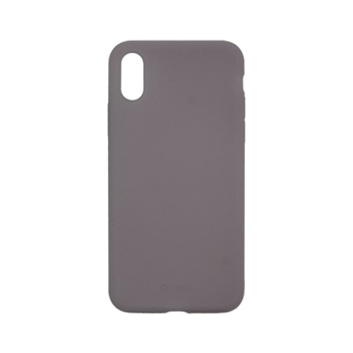 Husa Protectie Spate Cellara Din Silicon Colectia Slim Pentru iPhone Xs Max - Gri