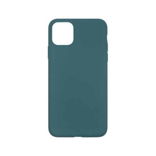 Husa Protectie Spate Cellara Din Silicon Colectia Slim Pentru iPhone 11 - Verde Inchis
