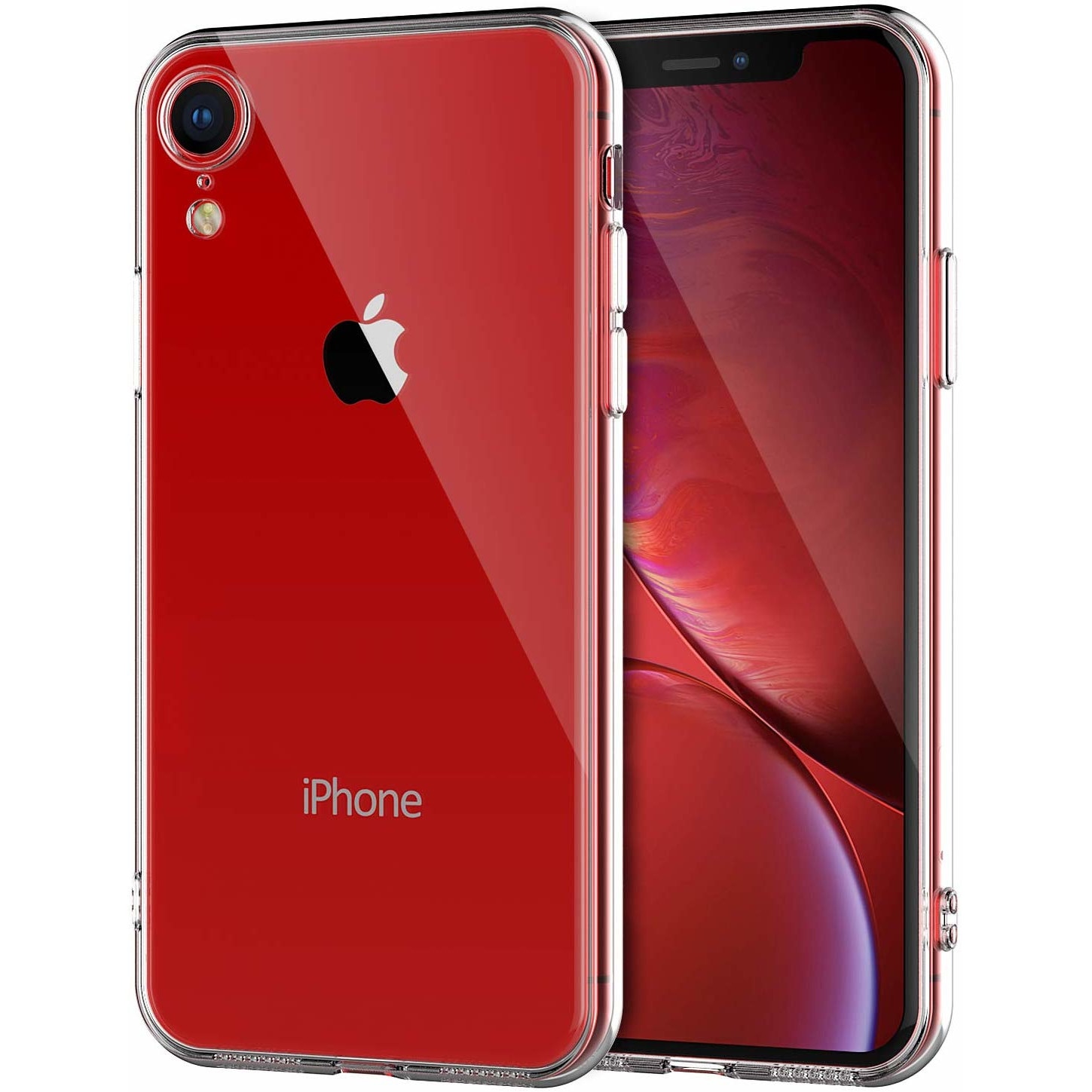 Husa compatibila Apple iPhone XR, GloMax, TPU, Transparent