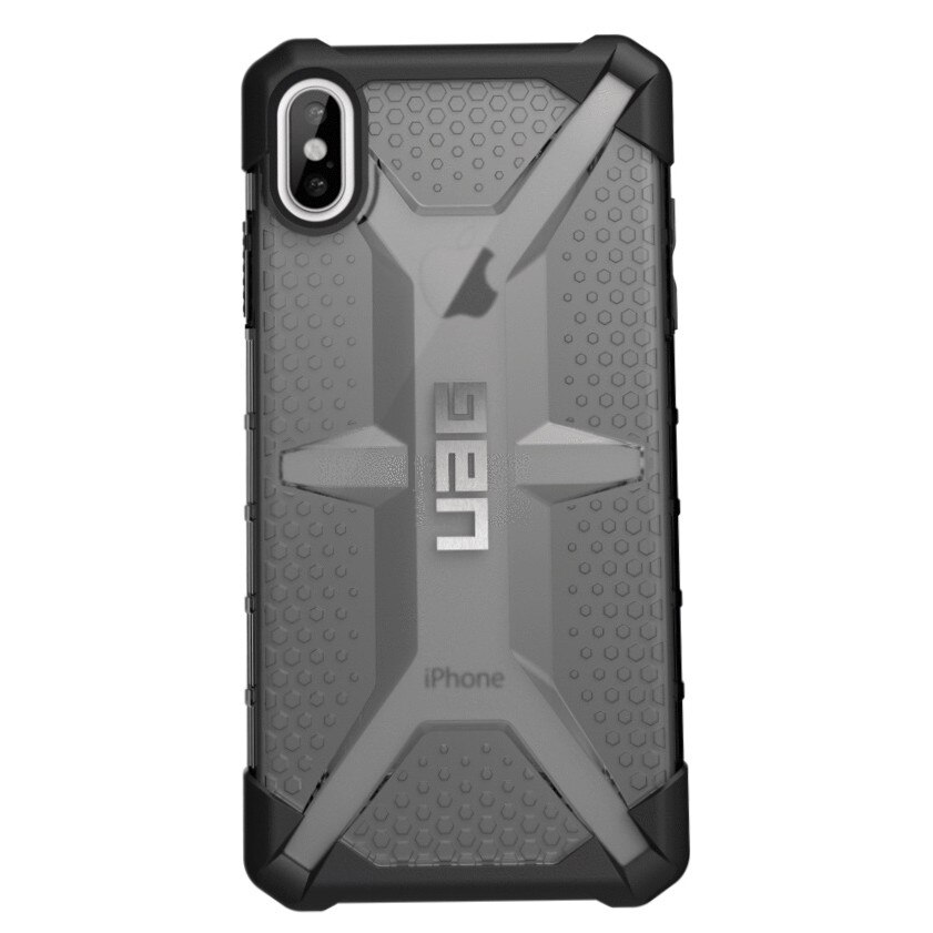 Husa iPhone XS MAX UAG Urban Armor Gear Plasma Fumurie