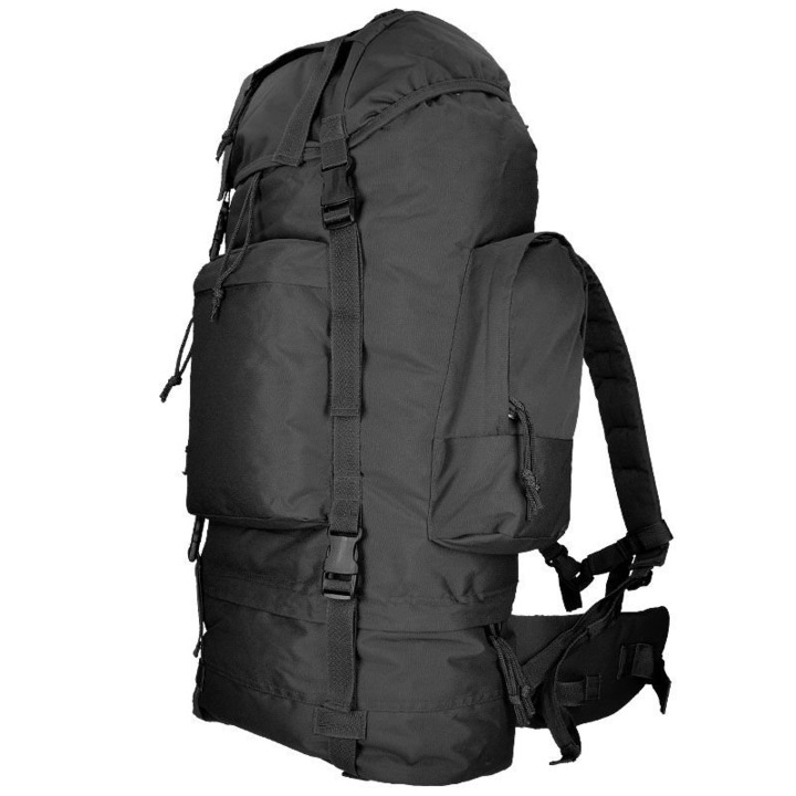 Rucsac, Mil-Tec, Ranger, Negru, 75 l