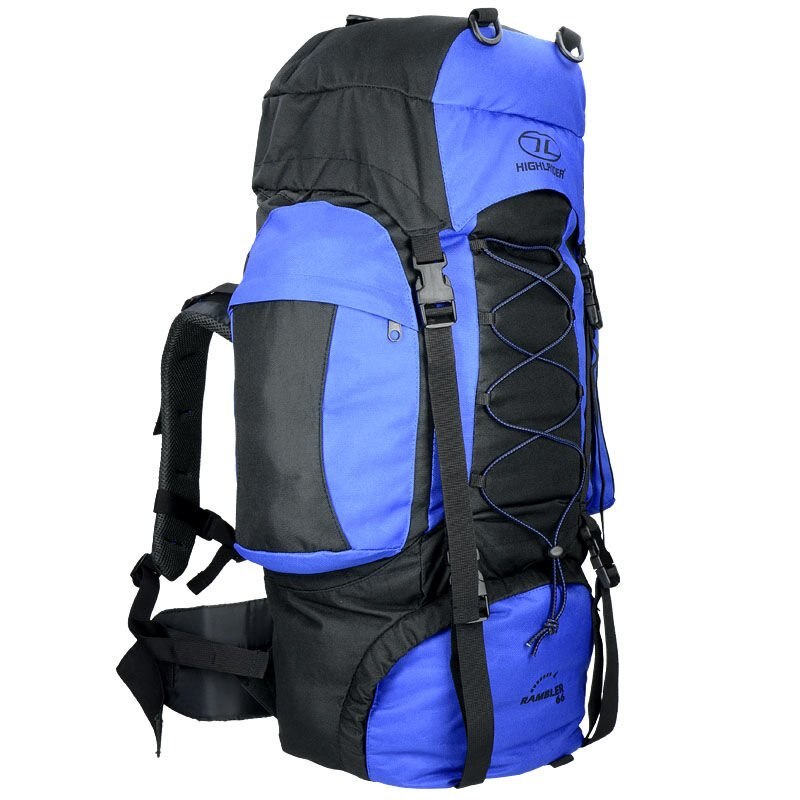 Rucsac, Highlander, Rambler, Albastru, 66 l