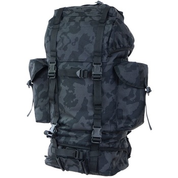 Rucsac militar, MFH, BW, Camuflaj Night Camo, 65 l Rucsac militar, MFH, BW, Camuflaj Night Camo, 65 l