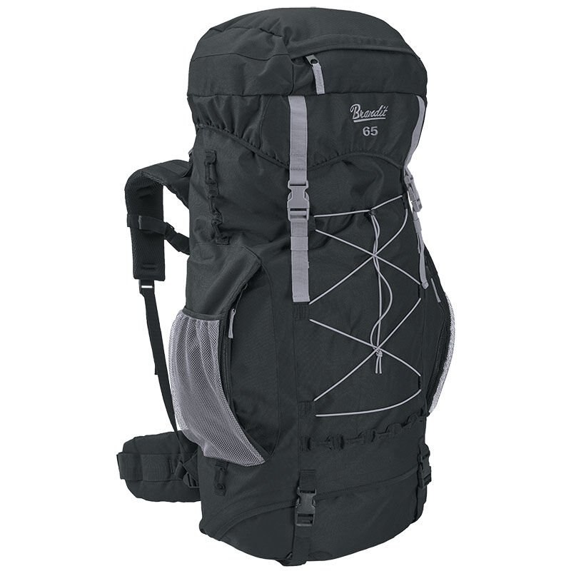 Rucsac, Brandit, Aviator, Negru, 65 l