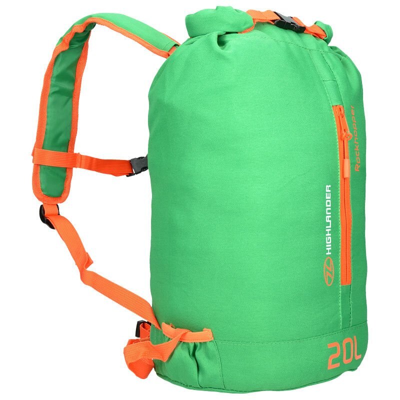 Rucsac, Highlander, Rockhopper, Verde/Portocaliu, 20 l