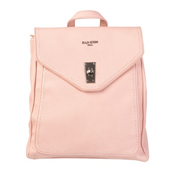 Rucsac de dama, Ella Icon, Lara, Roz, 31x28x16 cm Rucsac de dama, Ella Icon, Lara, Roz, 31x28x16 cm