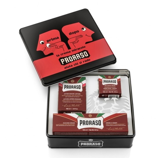 Set Proraso Primadopo Vintage, Crema pre-shave, Crema de ras si Aftershave