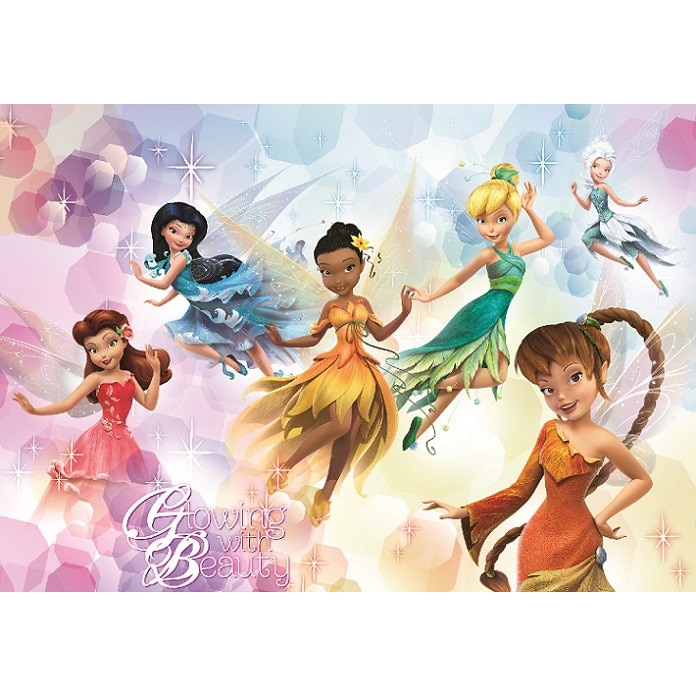Fototapet copii Fairies 532P4 hartie print digital ecologic 254cm x 184cm