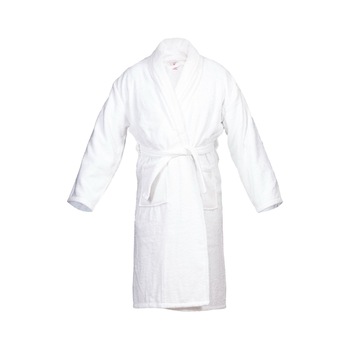 Halat Bianca, pentru copii, 100% bumbac, culoare alb, marime 3/4 ani Halat Bianca, pentru copii, 100% bumbac, culoare alb, marime 3/4 ani