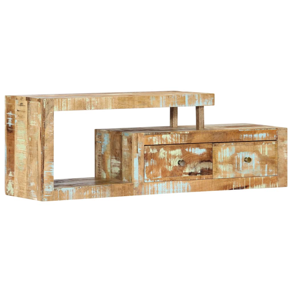 Comoda TV, 120 x 30 x 40 cm, lemn masiv reciclat 248100