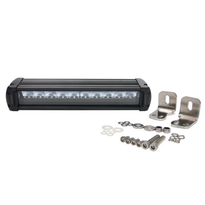 Proiector auto LED Osram FX250-SP ECE R10 Off-road, Montare bara, R112, 22/2W, 12V, 6000K ± 200K, 1250lm, 13,5°, IP67, 85 mm