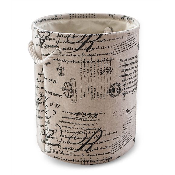 Cos rotund RAKI HIKAPO pentru depozitare jucarii 30xH36cm MN0188106