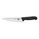 Cutit Bucatar Victorinox Fibrox 5.2003.19, Lama 19 cm, Negru